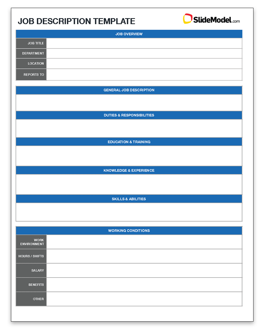 Job Description Template A Guide for Better Recruiting Process