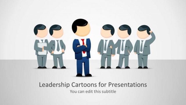Leadership Cartoons for PowerPoint Presentations