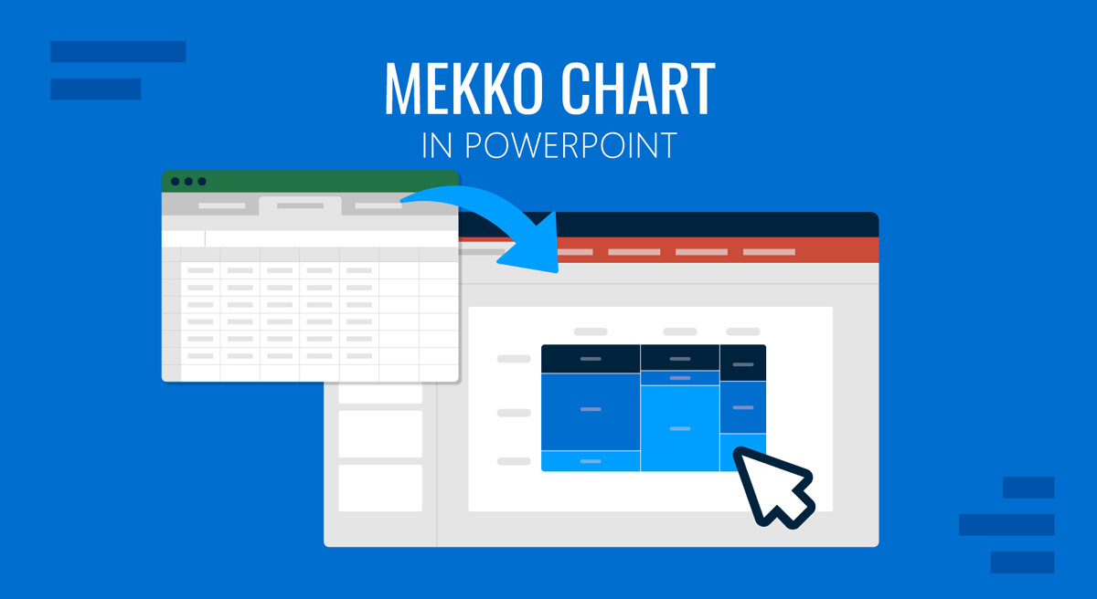 Cover for Mekko Chart guide in PowerPoint by SlideModel