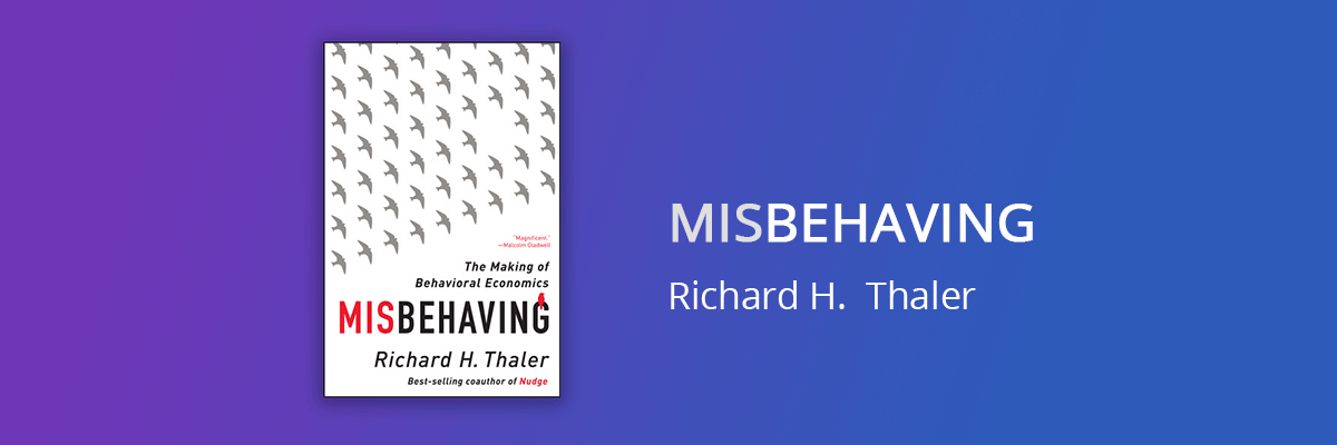 Misbehaving Book Cover Richard Thaler