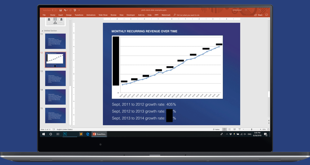 MixPanel Pitch Deck PowerPoint Presentation Example