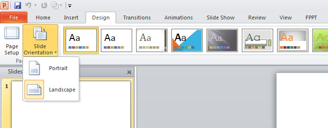 How To Change Page Orientation in PowerPoint to Portrait