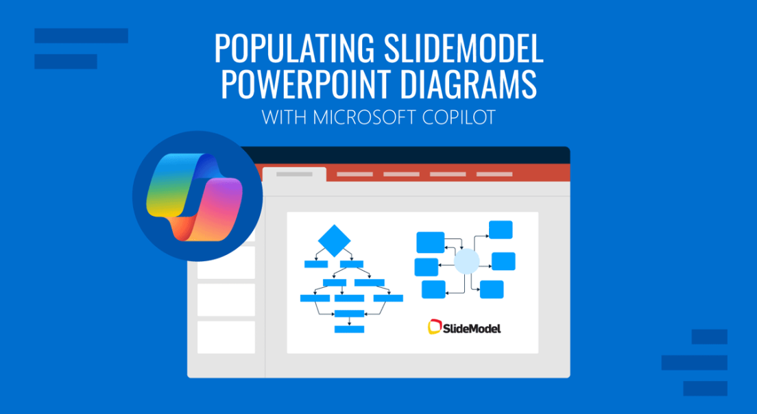 Populating SlideModel PowerPoint Diagrams with Microsoft Copilot