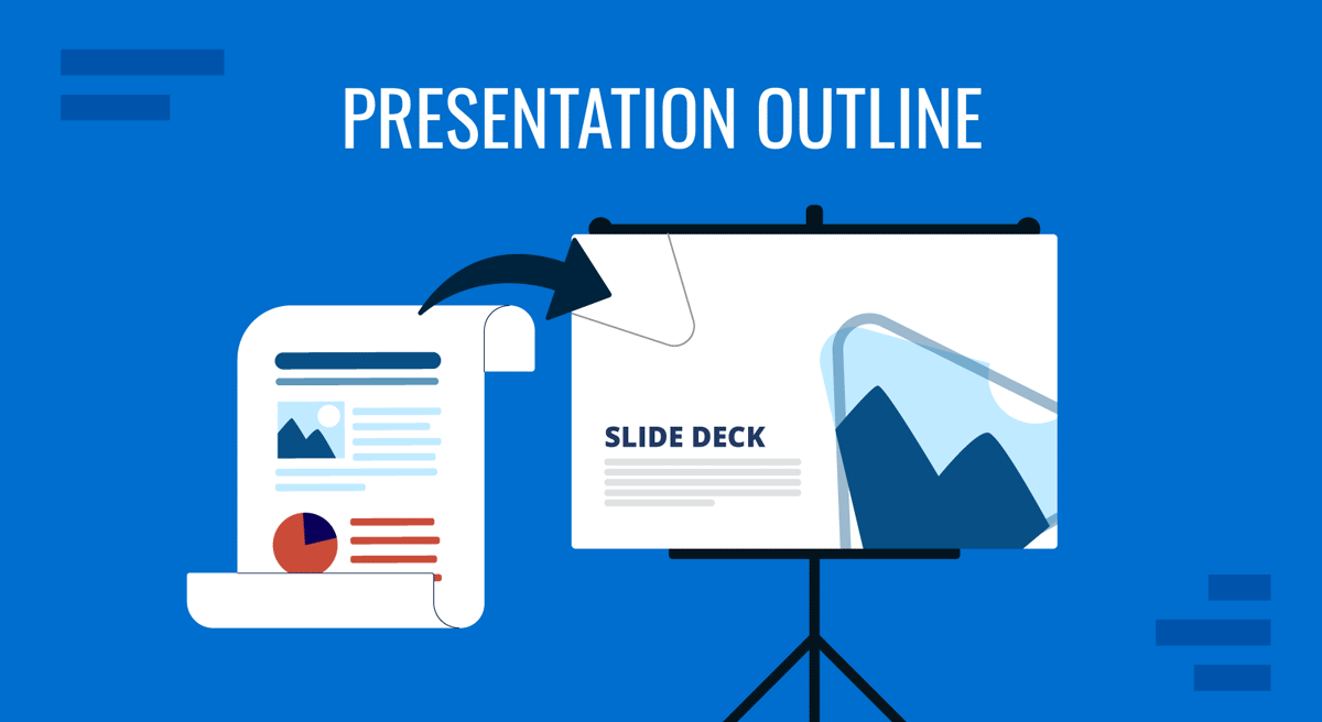 Cover for How to Create a Presentation Outline guide by SlideModel