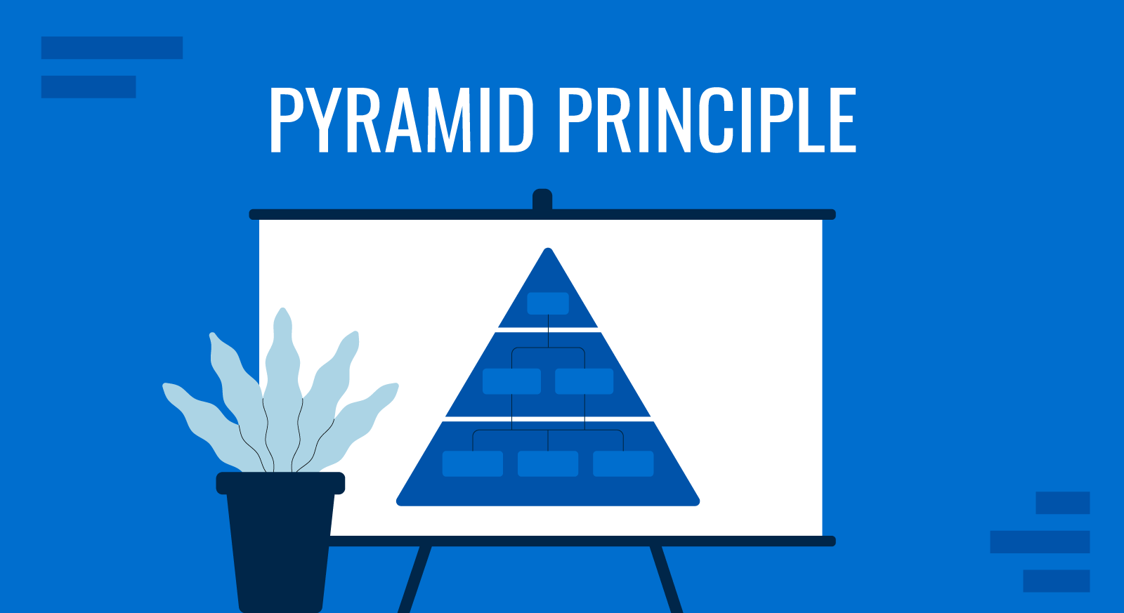 Using the Pyramid Principle to define the presentation structure
