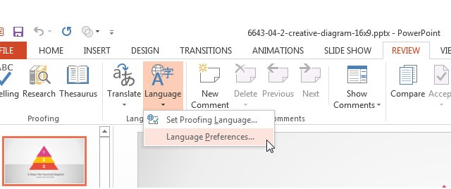 How To Change the Check Spelling Language In PowerPoint 2013 and PowerPoint 2011 (Mac)