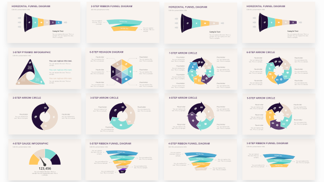 Free Presentation Infographics Pastel Theme