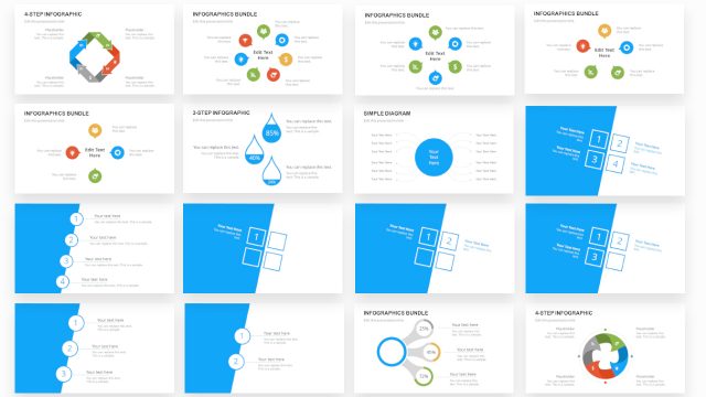 Infographics and Diagrams for Presentations Free