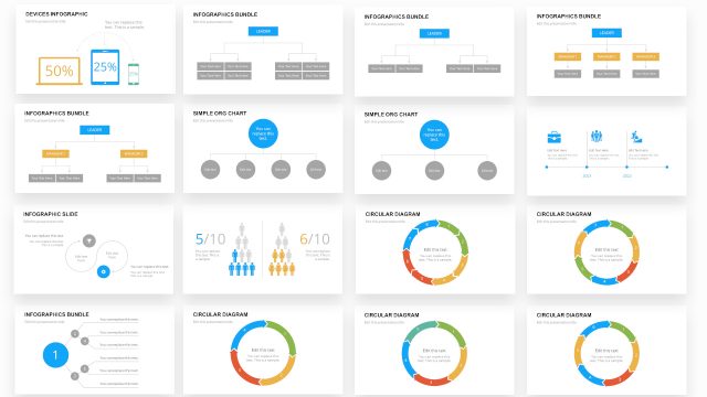 Infographic PowerPoint Selection for Business