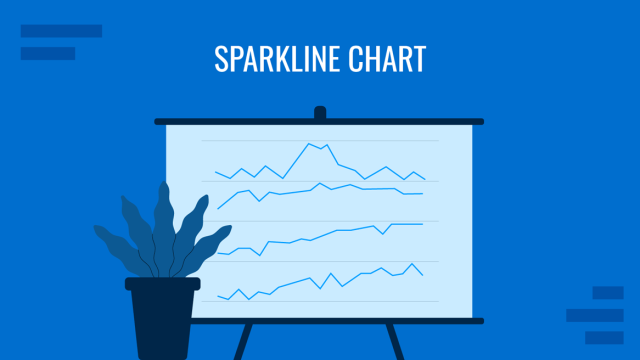 Sparkline Chart for Presentations