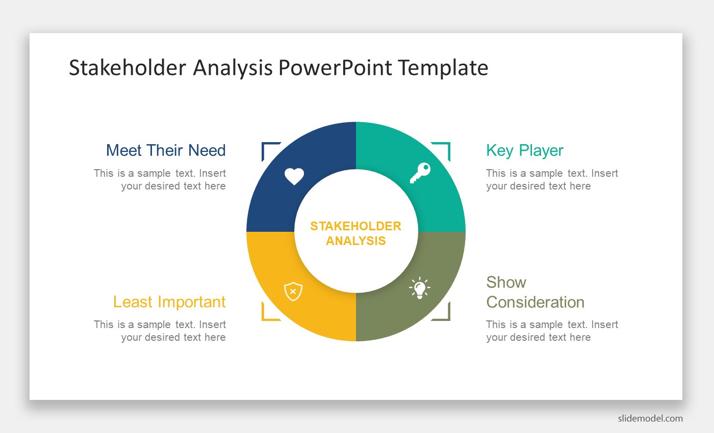 Stakeholder Analysis Presentation design slide