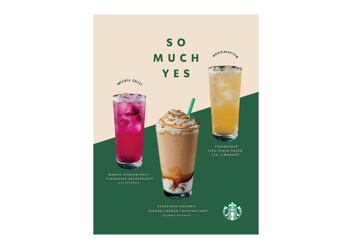 Starbucks Ad Creativity Expression