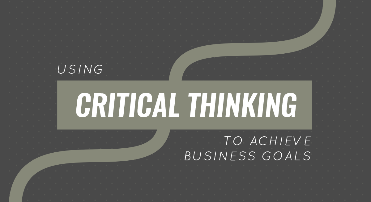 critical thinking for business set