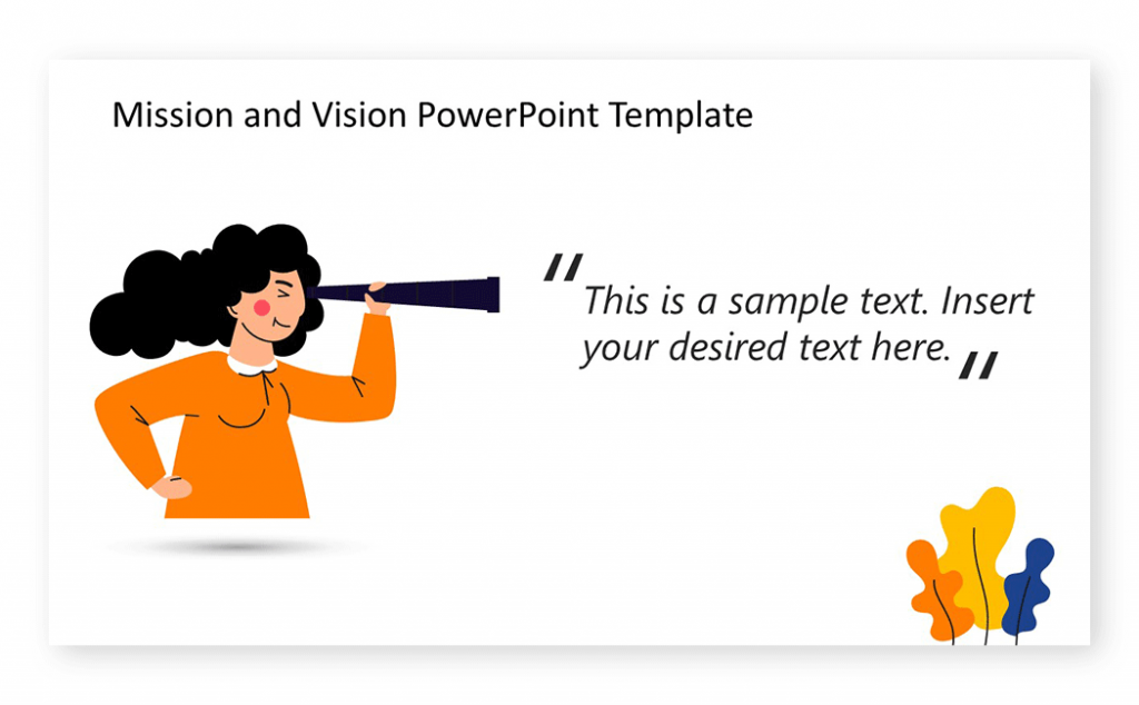 powerpoint presentation on vision board